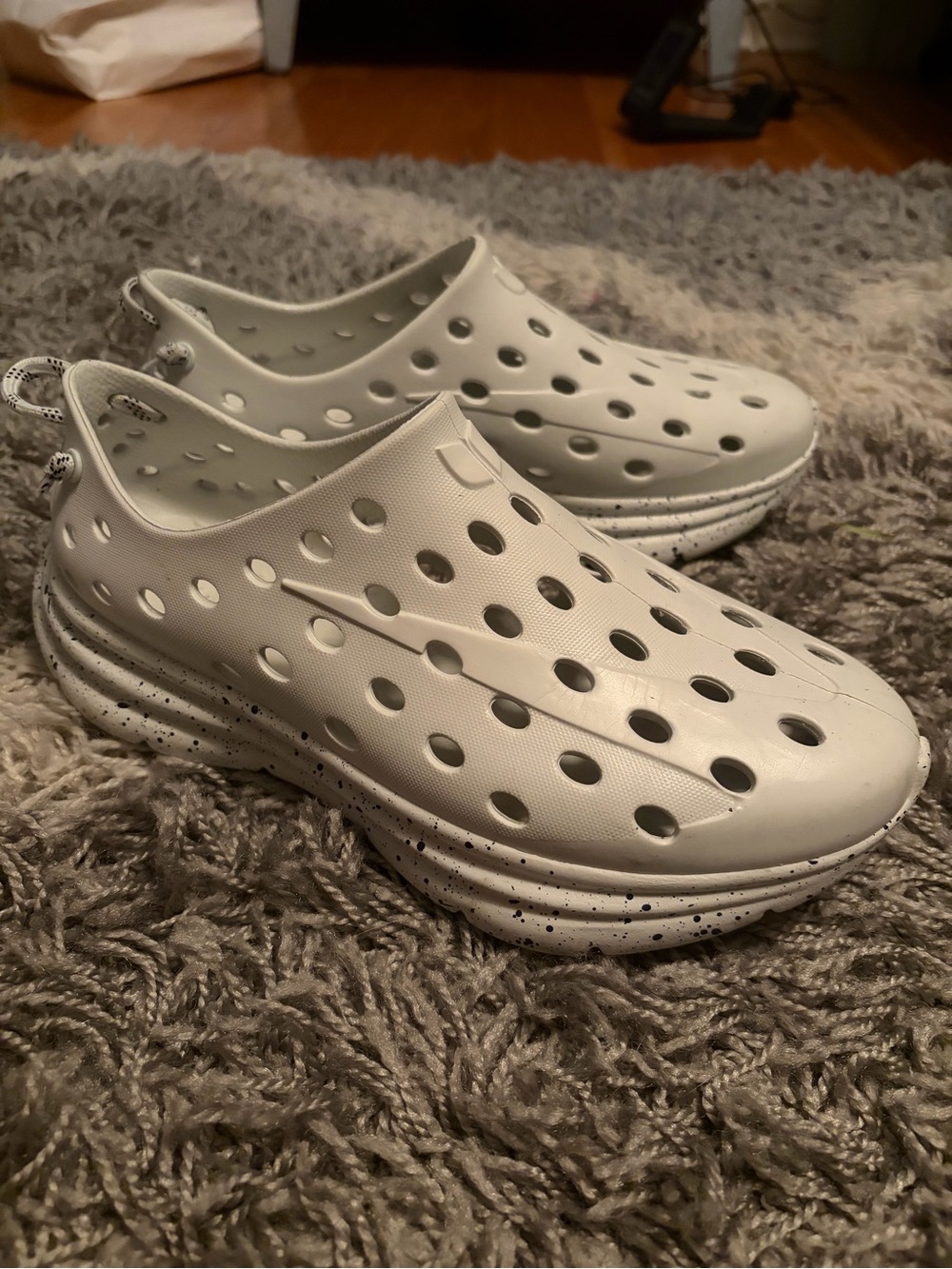 Women’s White Slip-On Athletic Clog